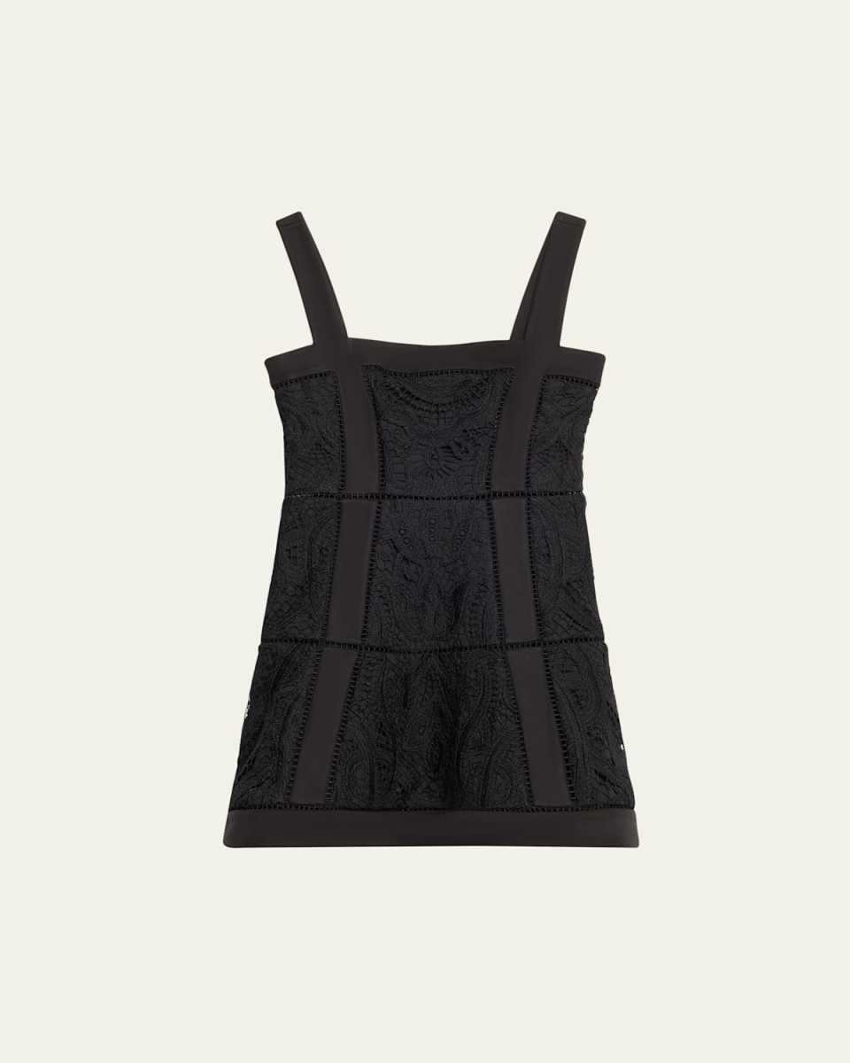 Mariyah A-Line Lace Mini Dress
